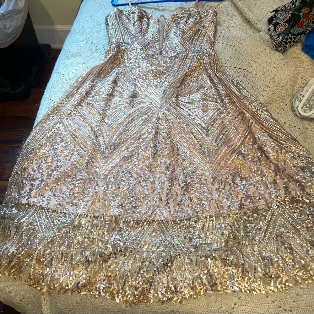 Beautiful sequin formal dress